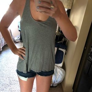 Forever 21 basic gray tank